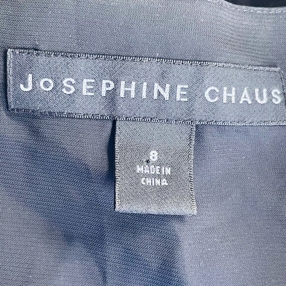 Josephine Chaus Silk Embroidered Pants Floral Set - Picture 11 of 13